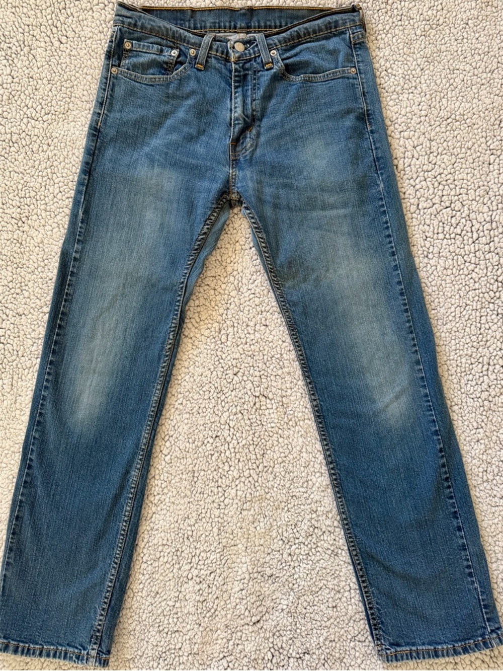 Levi Strauss - Men's Blue Slim Straight Jeans